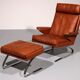 COR SWING lounge chair in Congnac leather with Otterman by Adolf & Schöpfer 19