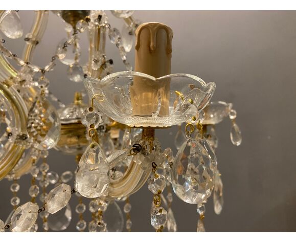 Vintage Italian Crystal Chandelier Selency Vintage Italian Crystal Chandelier, Antique Italian Crystal Chandelier