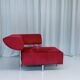 Red Alcantara Arthe Lounge Chair By Cor