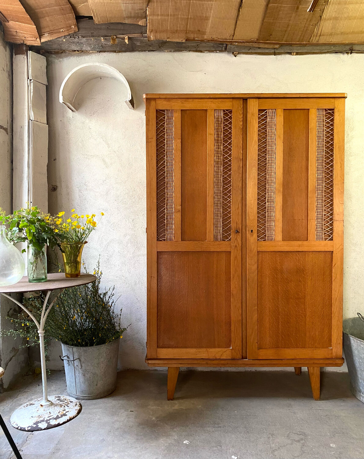 Armoire penderie vintage