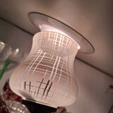 pair of nice glass wall lights