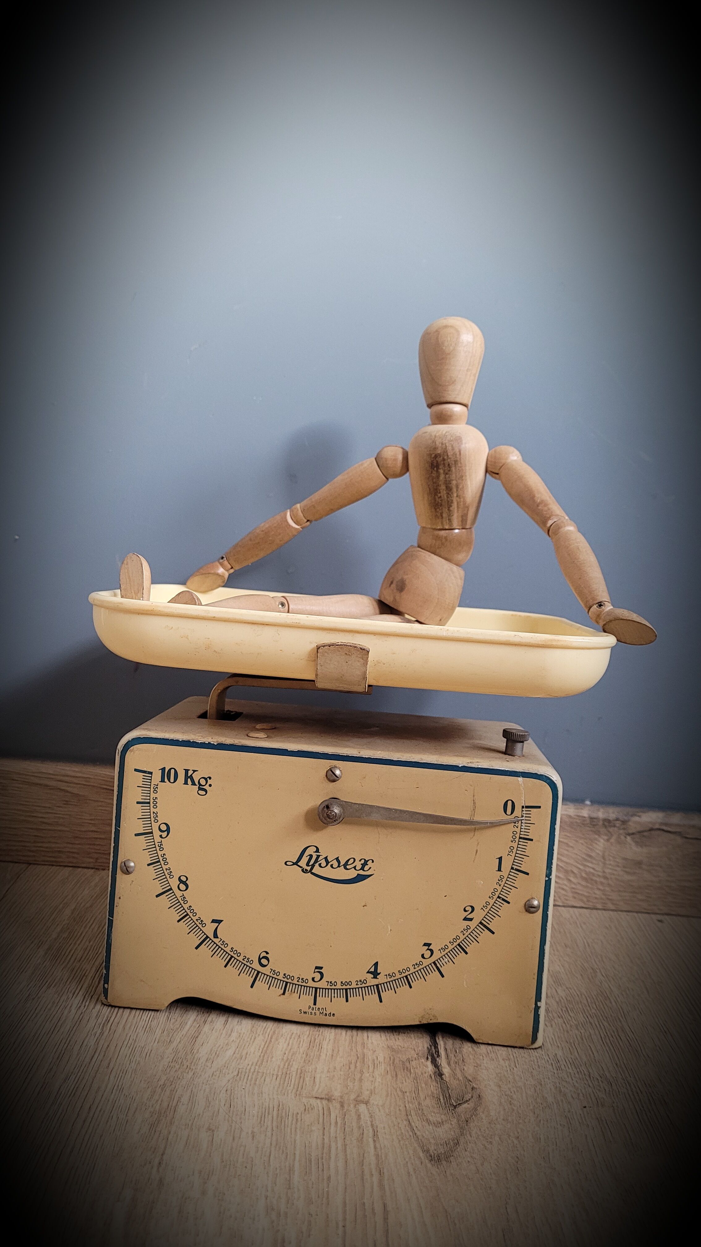 Balance Lyssex 10kg blue