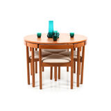 Danish Dinner Set in Teak by A.B.J.