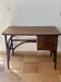 Rattan desk with three drawers