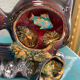 Night light lamp Ceramic fish Monaco
