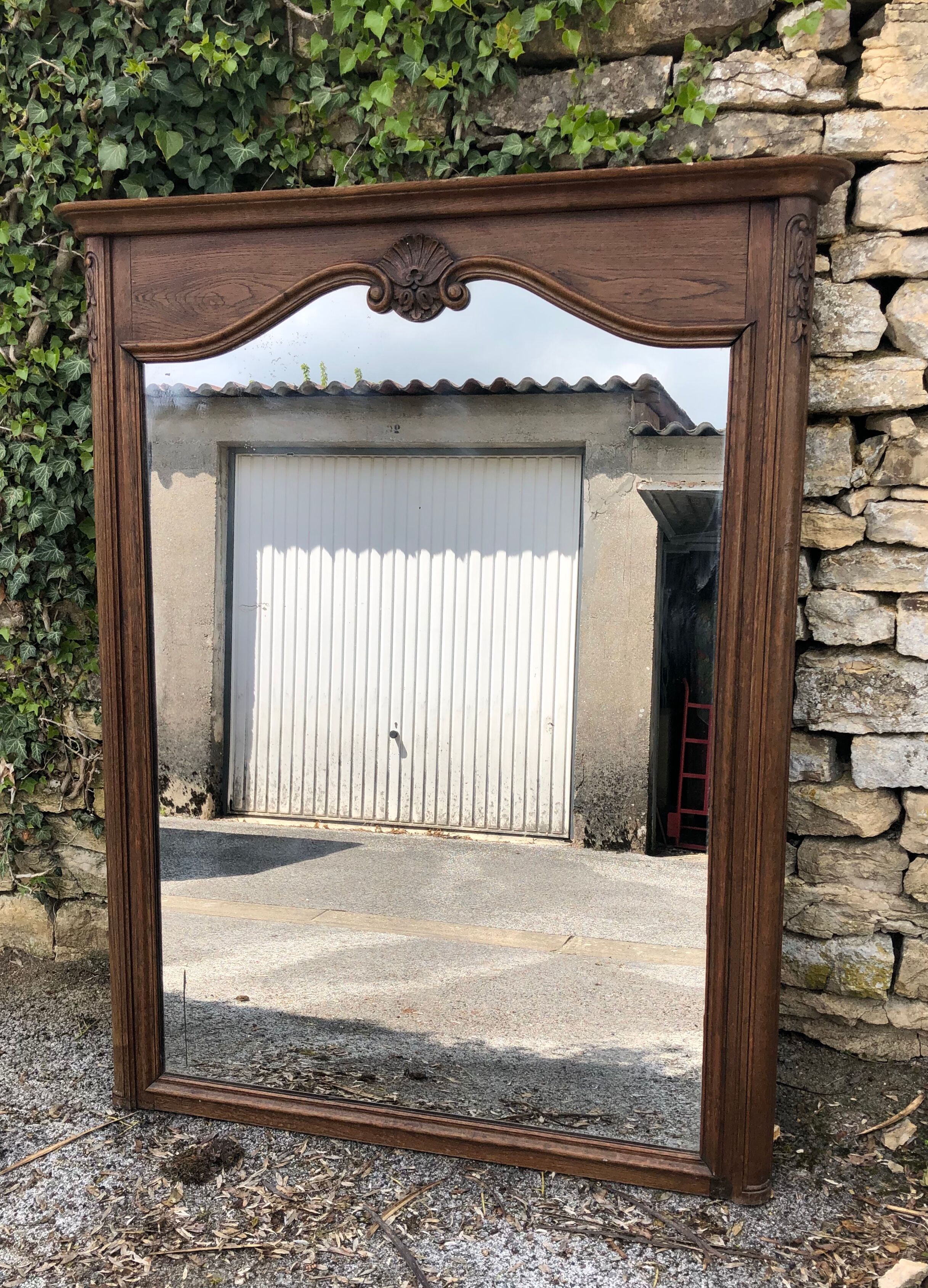 Mirror 152x114cm period 1900