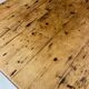 English antique pine dining table