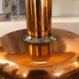 Copper and silk lamp, 1970