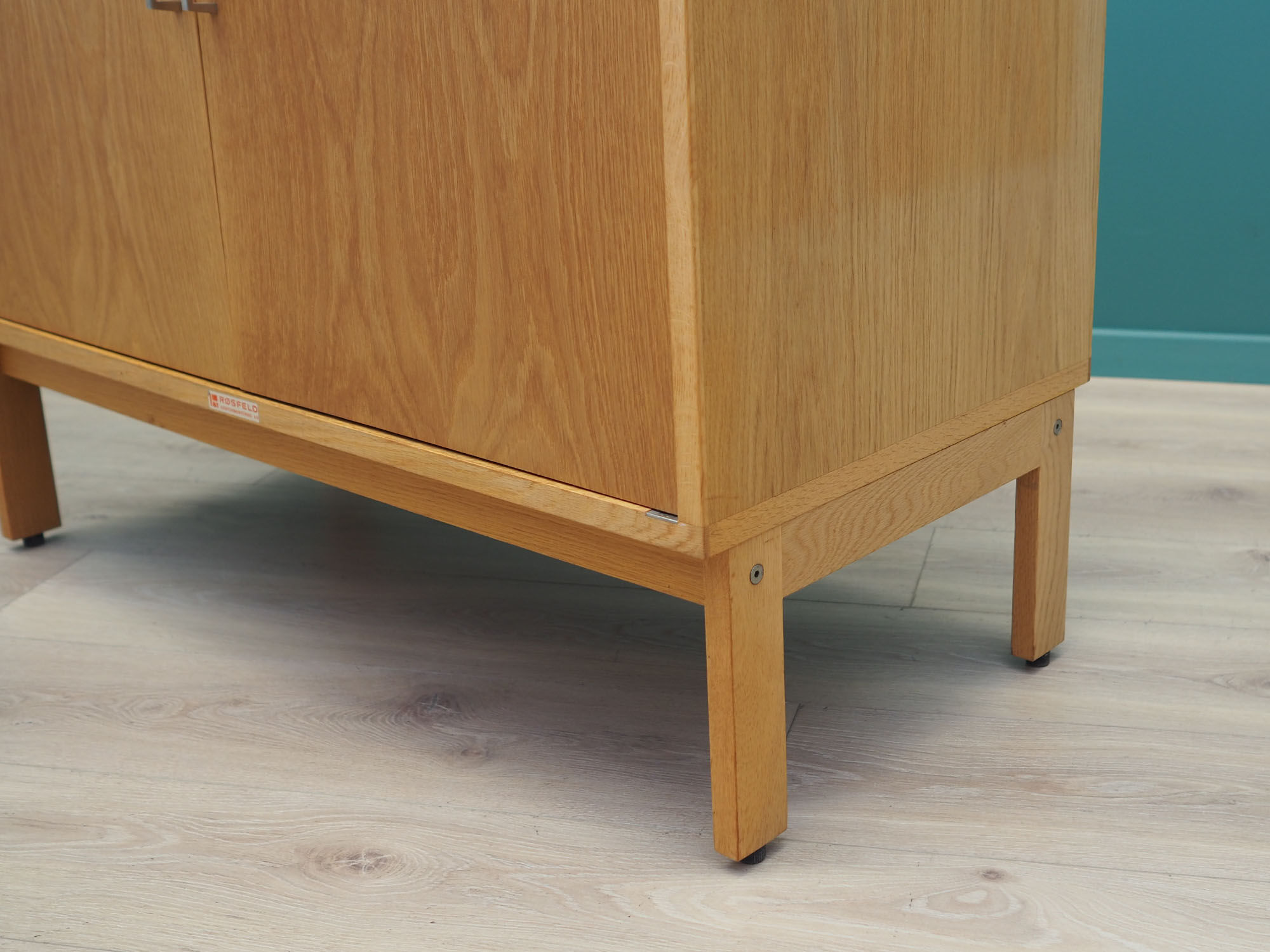 Oak cabinet, 1970s, Danish design, manufactured by BS Møbelfabrik