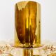 1 of 2 Large Bubble Glass Pendant Lamps by Helena Tynell for Glashütte Limb