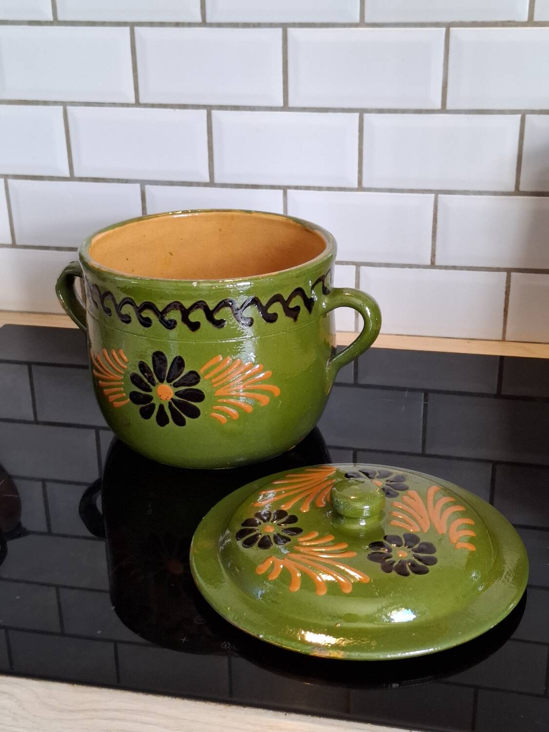 Terracotta soup tureen