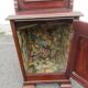 English mahogany bedside table