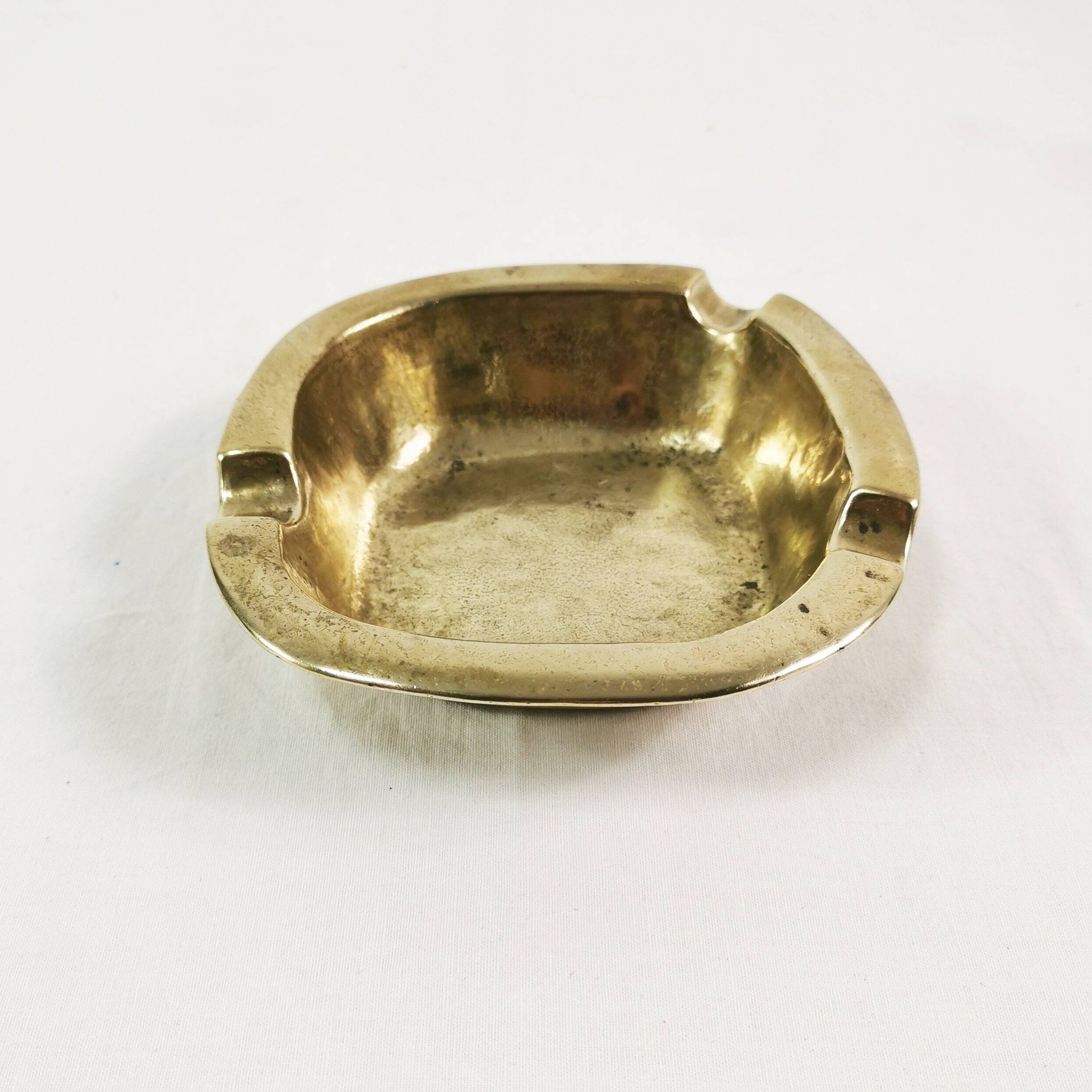 Art Deco brass ashtray, Germany, 1960s