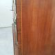 English burl walnut cabinet