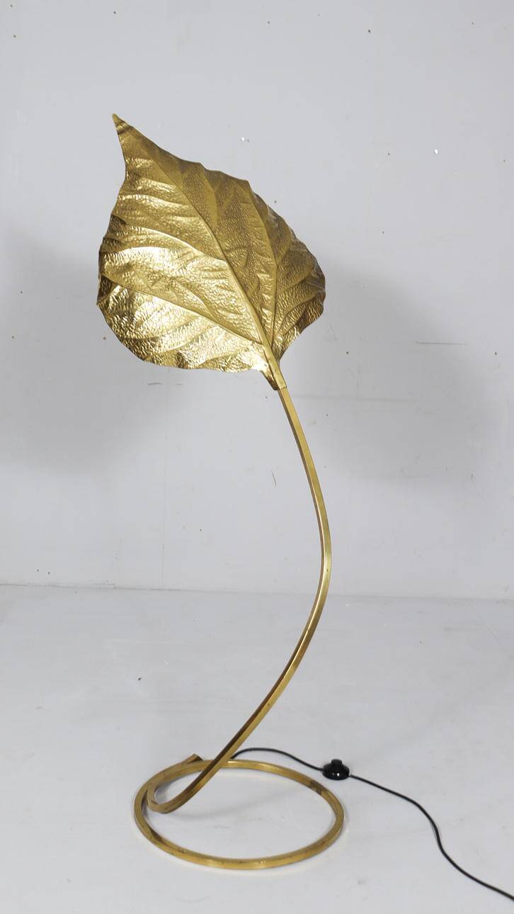 Lampadaire sculptural de Tommaso Barbi pour Bottega Gadda, modèle : Rabarbaro, Italie, années 1970.