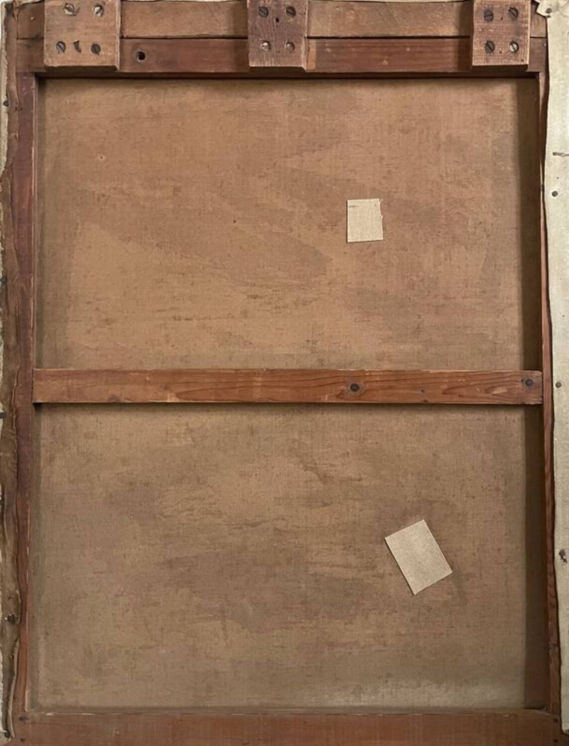 Old painting of a house in Rouen, 19th century