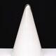 pair Teepee Glass Table Lamps 1970s France