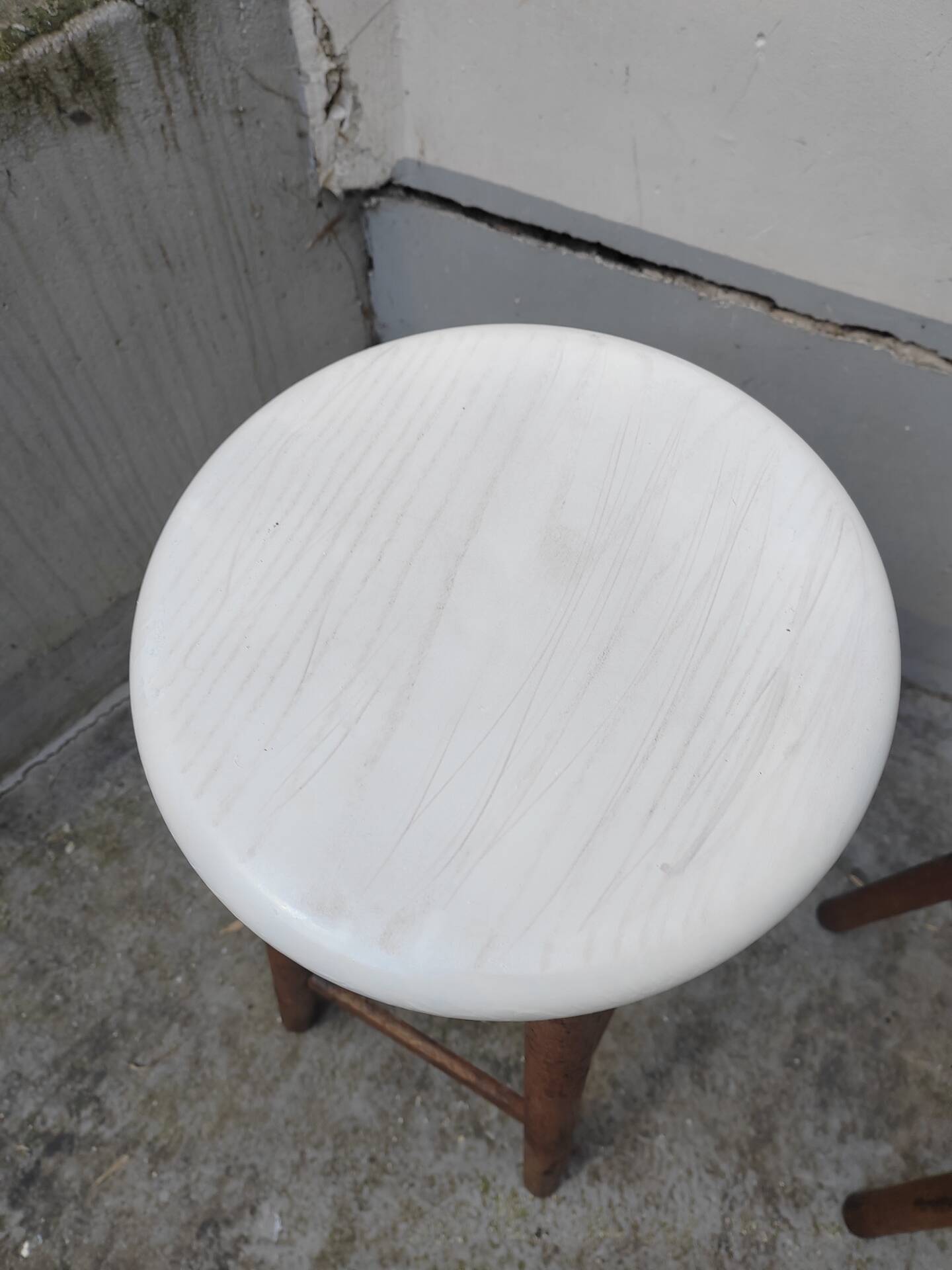 Pair of bar stools from the 1940s.