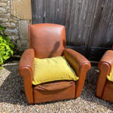Pair of club chairs