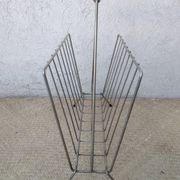 Vintage metal magazine holder 50s