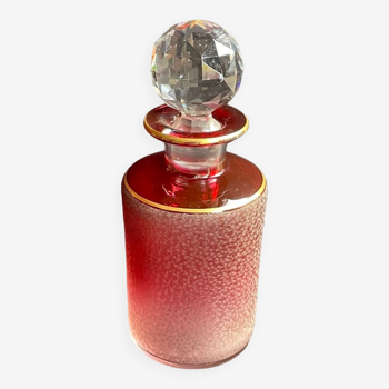 Perfume bottle in crystal Saint Louis early twentieth century