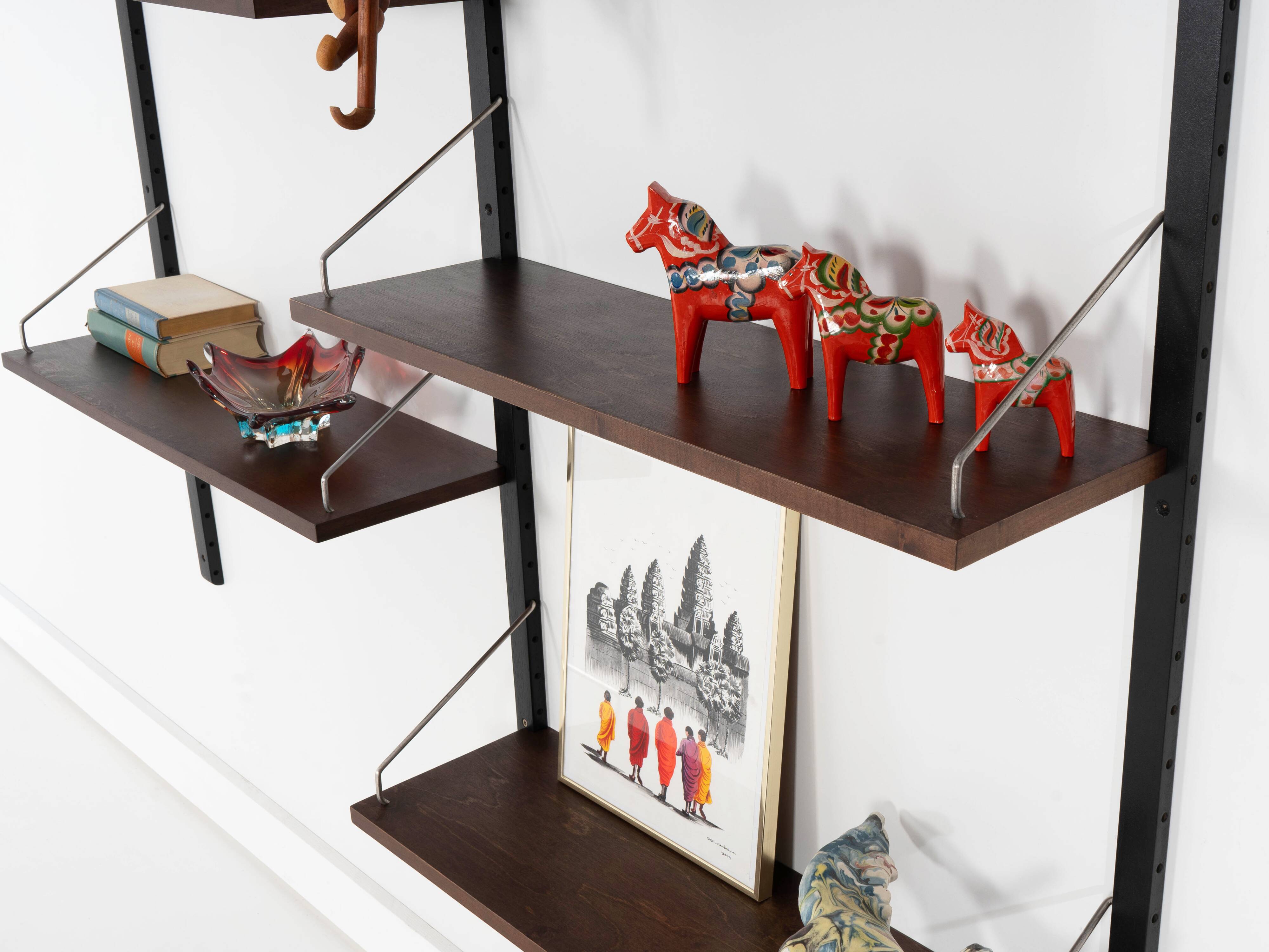 Modular shelving unit, Danish design, 1960s, designer: Poul Cadovius
