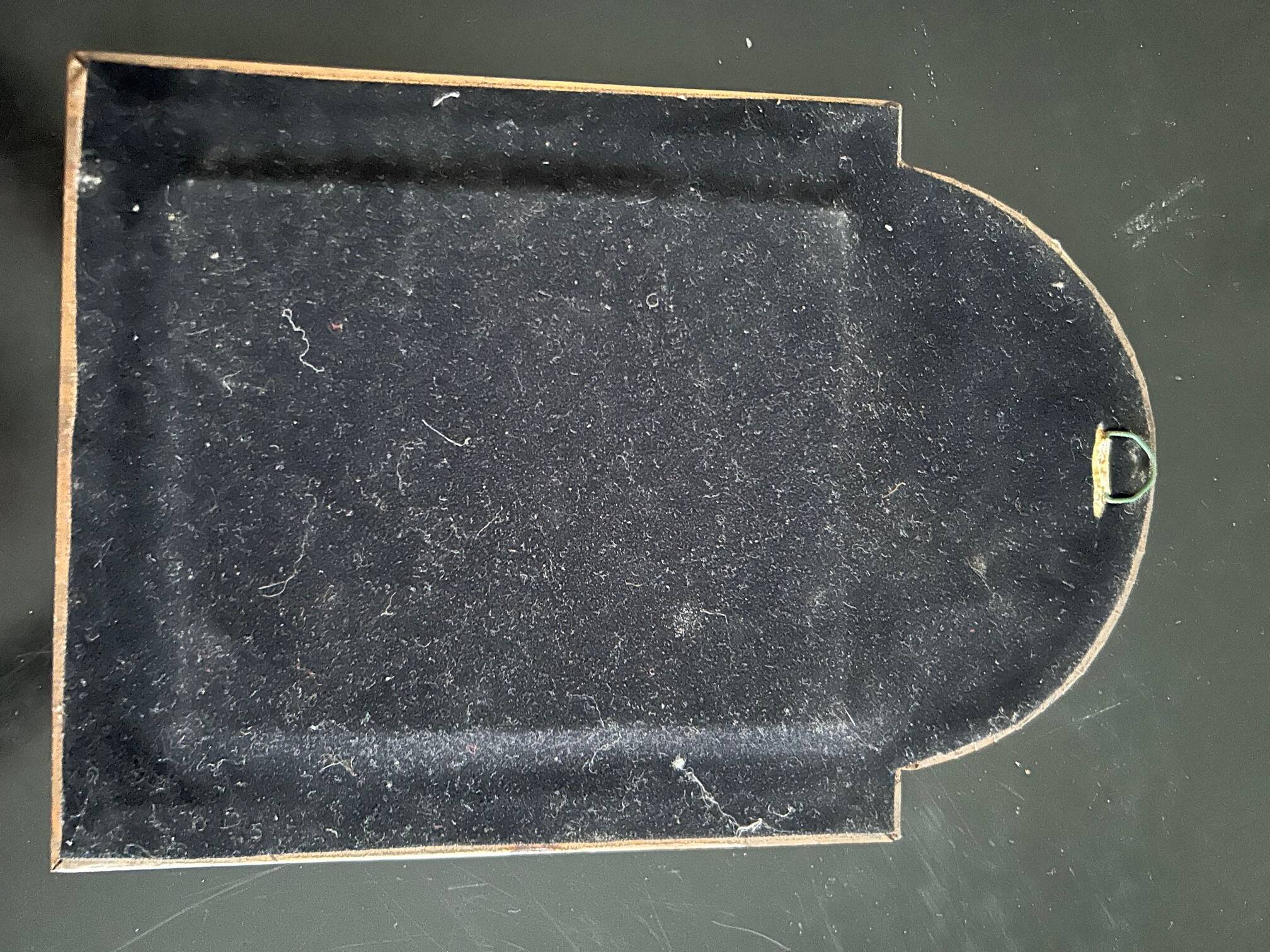 Enameled mirror 1970