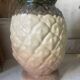 Paire de vases ananas en grès Rhoda