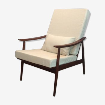 Fauteuil scandinave des années 50/60