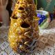 Vase barbotine ananas