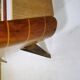 Vintage design double bed, 50s 60s