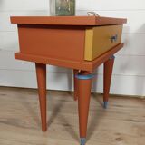 Pair of vintage bedsides