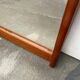 Teak mirror from the mid-century, 1960s