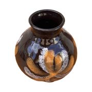 Ceramic vase, spila bolesławiec poland, 1970s.