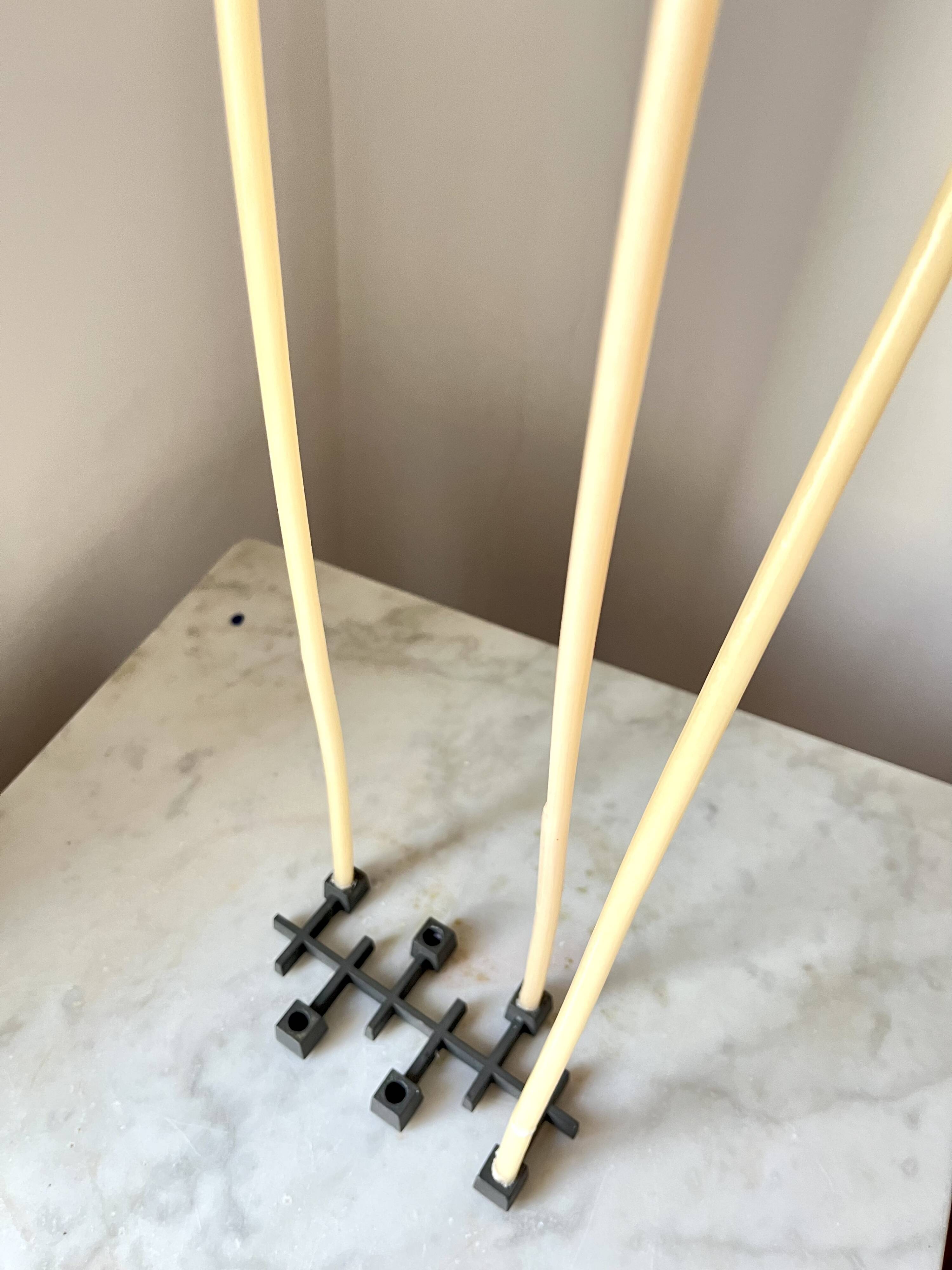 Vintage PARO Modular Candleholder by Jens Quistgaard – Danish Brutalist