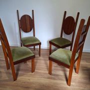Set of four 1950s Chairs, Poland