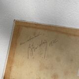 Oil painting on landscape panel