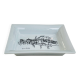 Limoges porcelain catchall - Raoul Dufy design - 1968 edition