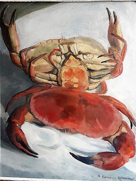 Hélène Besnard-Giraudias crabs (1906-2003)