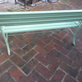 Cast iron garden bench