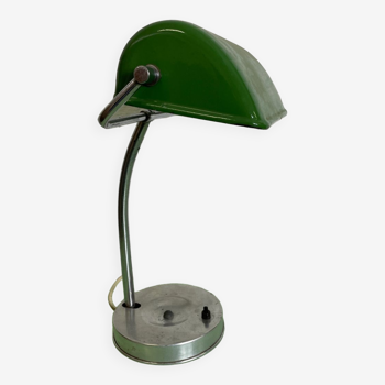 Lampe vintage style notaire années 50