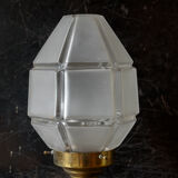 Polished glass ceiling light