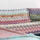 Roche Bobois Mah Jong sofa Missoni design by Hans Hopfer with platform