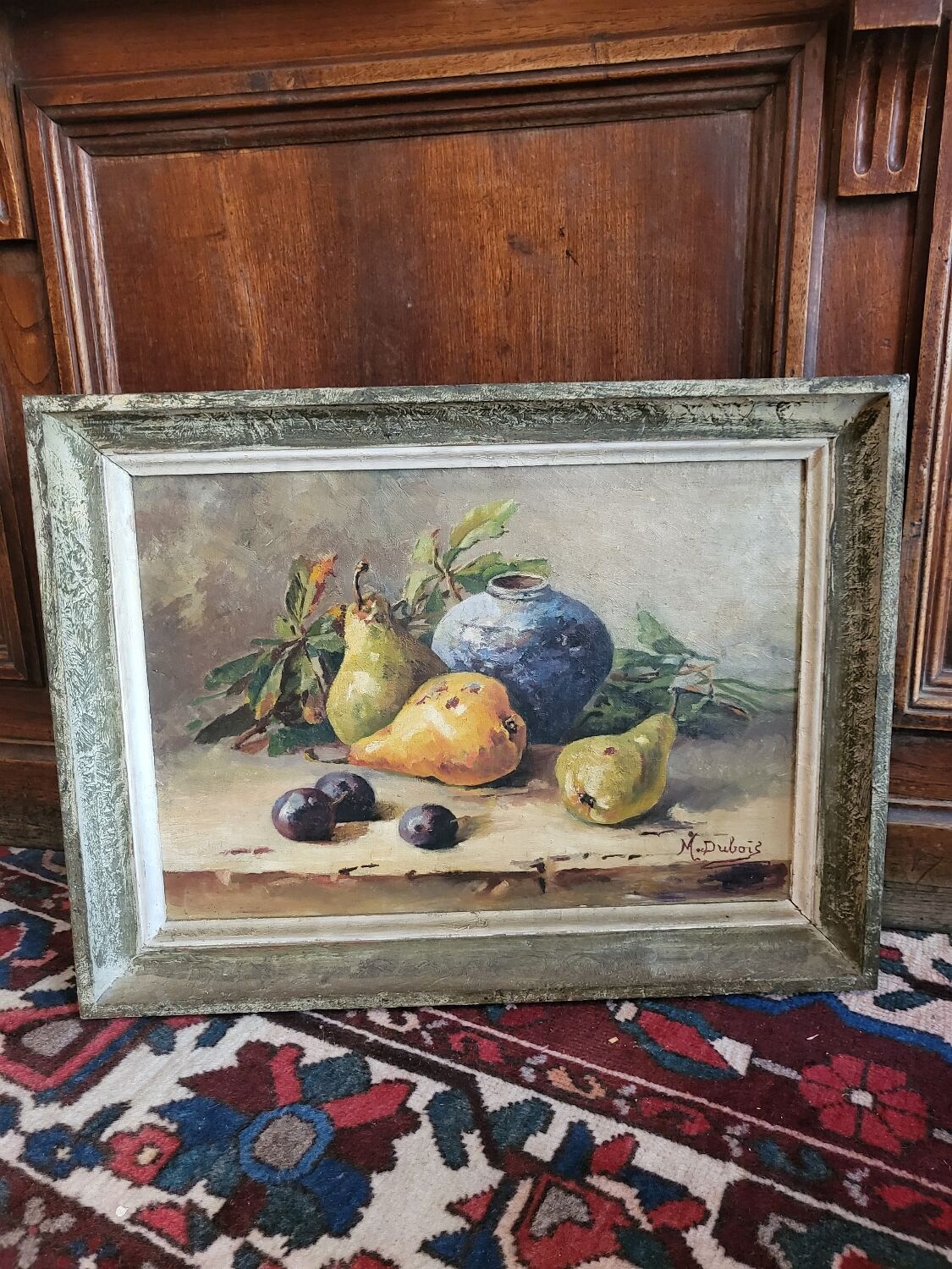 Oil on canvas still life