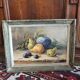 Huile sur toile nature morte