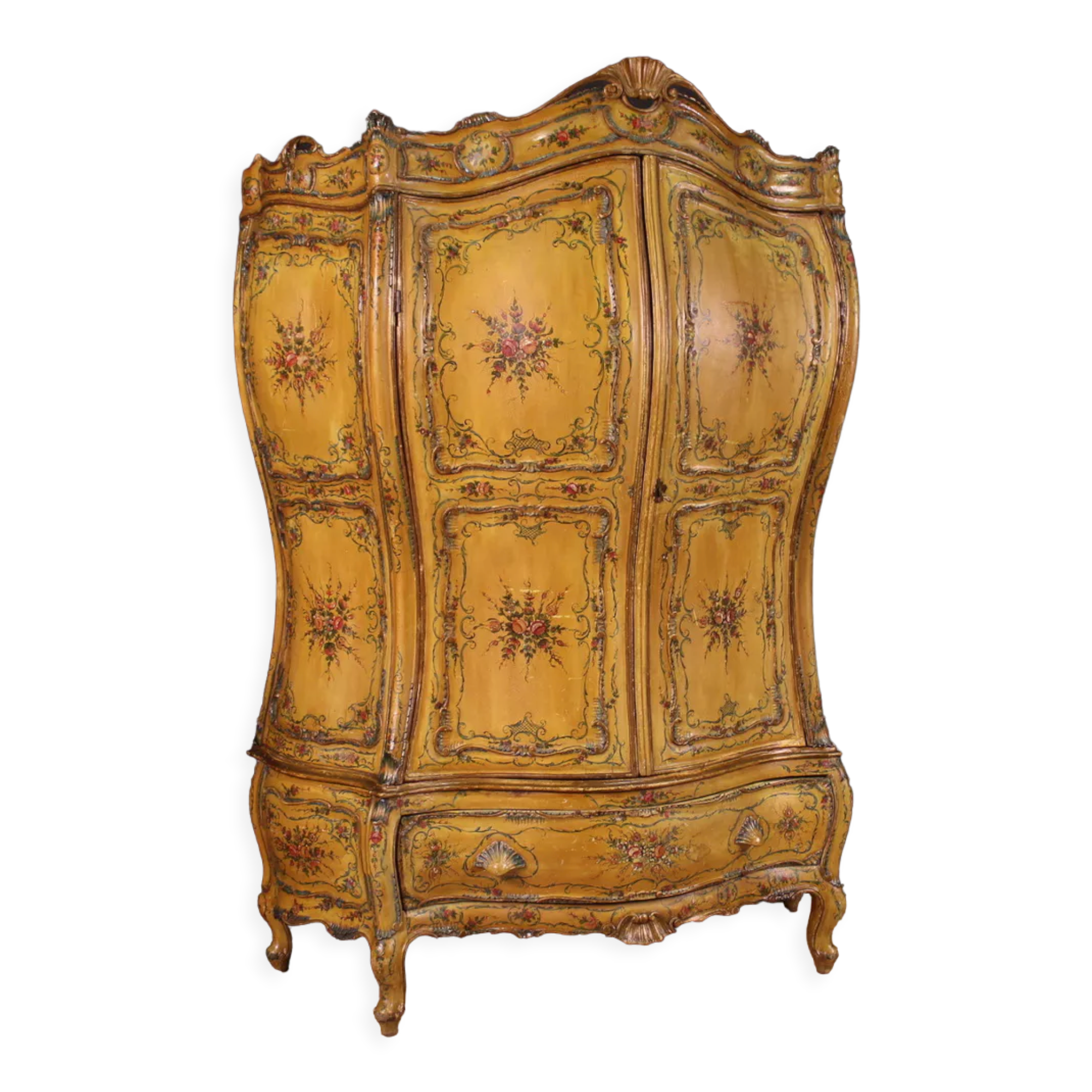 Wardrobe in Venetian style from the 60s