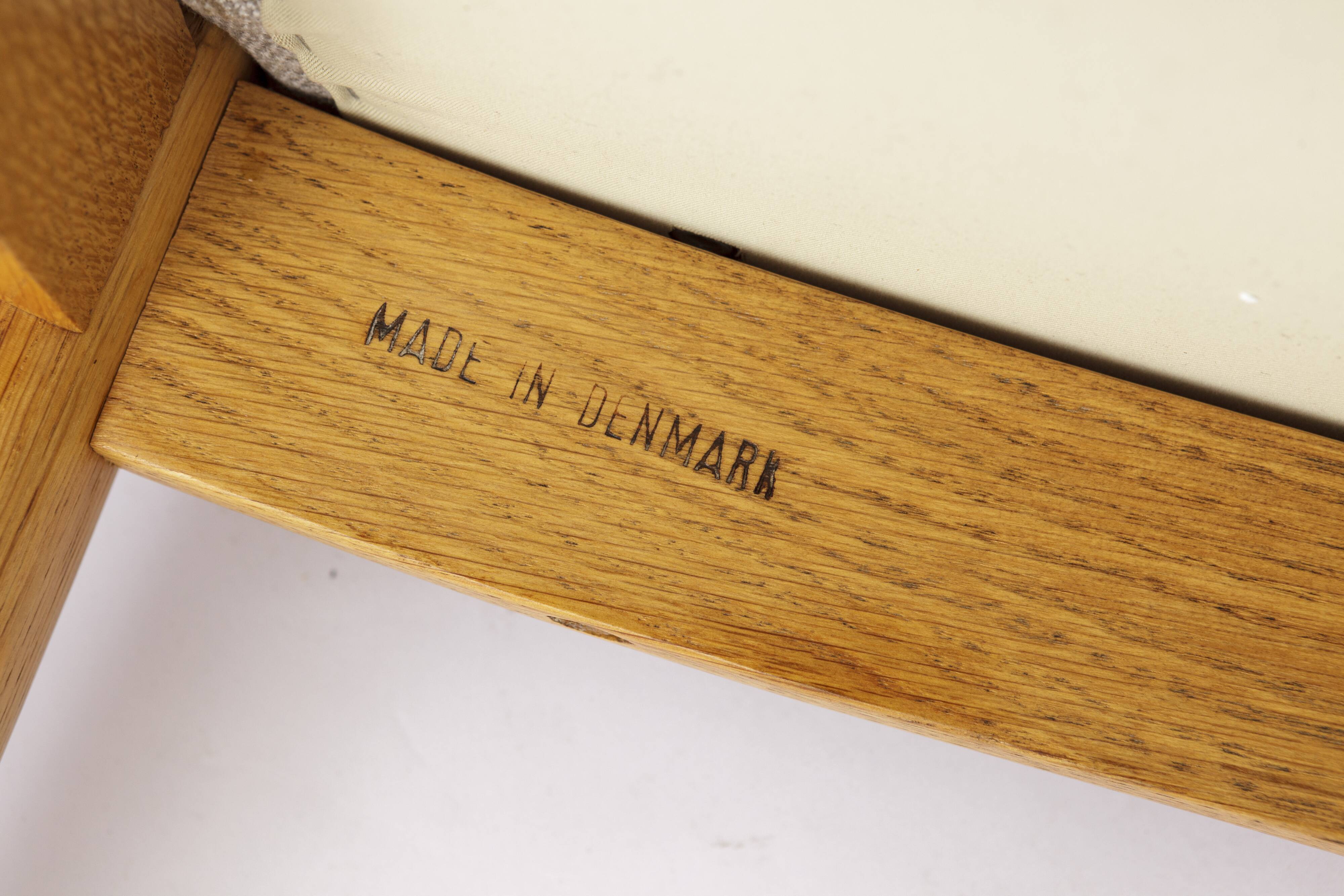 1 of 5 Niels Koefoed Chairs Oak 1970s Danish Vintage