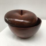 Vintage teak apple box