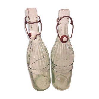 Duo of old bottles