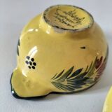 Breton bonbonnière Quimper Henriot – Hand-painted earthenware